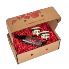 gift box of Asian Pear spread and Asian Pear vinegar