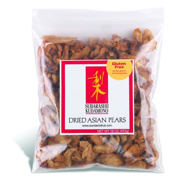 Dried Asian Pears, 16 oz 