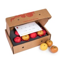 Gift box of three of the first picked varieties from the Subarashii Asian Pear harvest